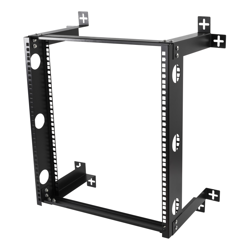 Deltacoimp Wall bracket DELTACO 19", 12U