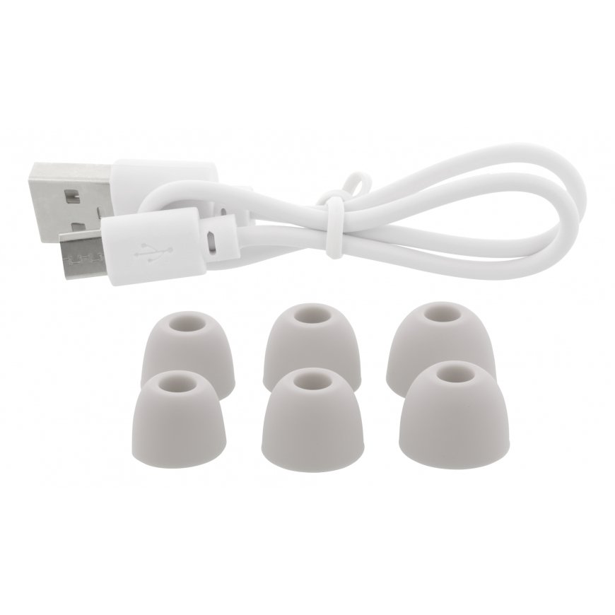 Deltaco TWS-0002 наушники/гарнитура Беспроводной Вкладыши Bluetooth Белый – 2