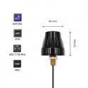 Qoltec 57037 4G LTE omnidirectional antenna DUAL | 5dBi | Outdoor Qoltec 57037 4G LTE omnidirectional antenna DUAL | 5dBi | Outdoor
