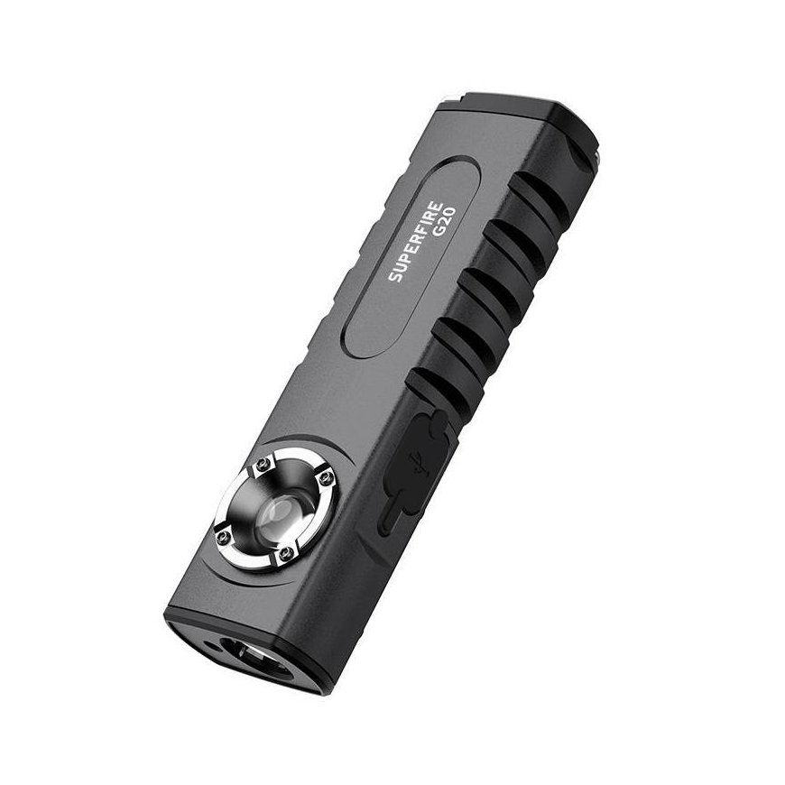 Multifunction Flashlight SuperFire G20, 470lm, USB