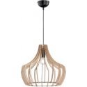 Trio Wood -riippuvalaisin, E27, 44 cm, ruskea