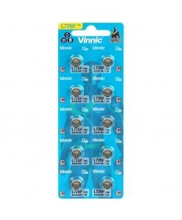 Alkaline mini battery Vinnic G2 / AG2 / L726 / LR59 10 pcs.