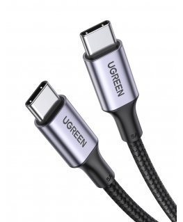 UGREEN US316 Type C to Type C Cable, 100W, 1.5m (black)