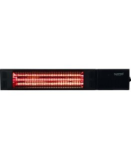 SUNRED Heater RDS-15W-B, Fortuna Wall Infrared, 1500 W, Juodas, IP55