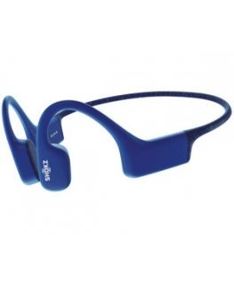 Shokz OpenSwim MP3 bone conduction sports headphones blue