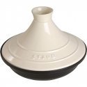 Staub Tajine 20cm round, cream cast iron, Tagine specialities Staub Tajine 20cm round, cream cast iron, Tagine specialities