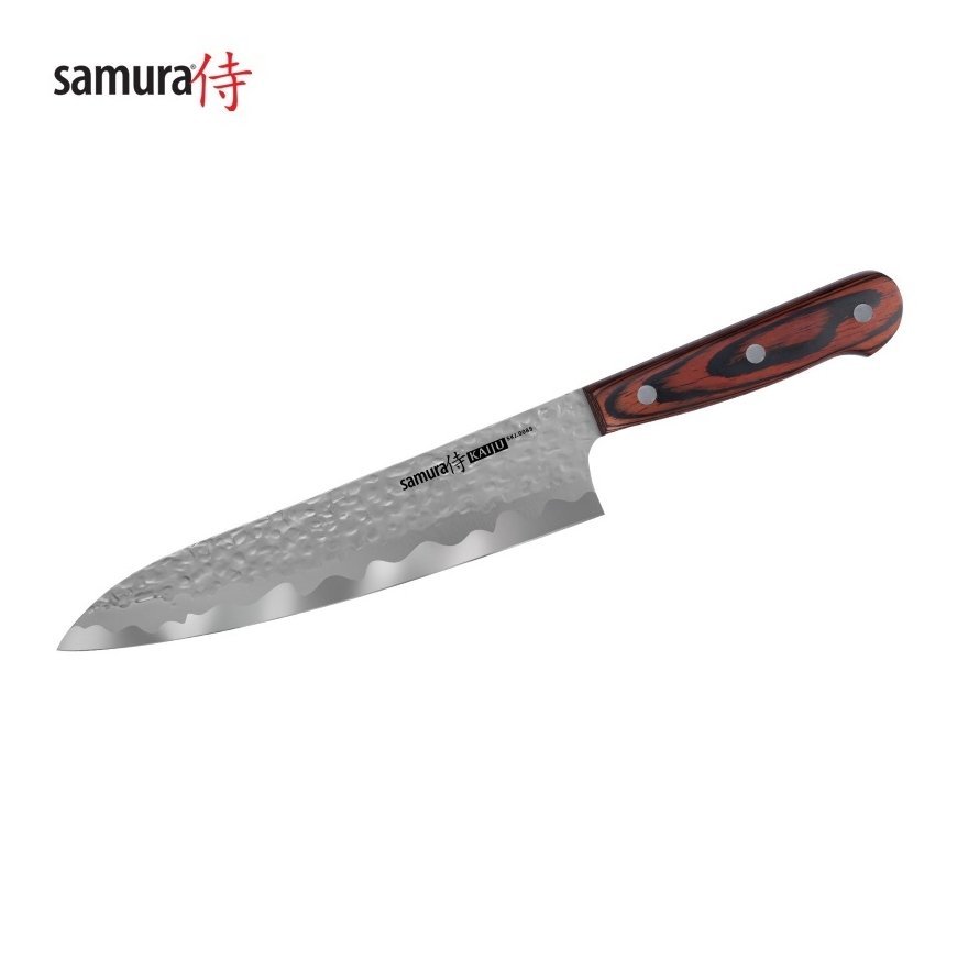 Samura KAIJU Кухонный нож Шевповора 8.3"/210mm из AUS 8 Японской стали 59 HRC