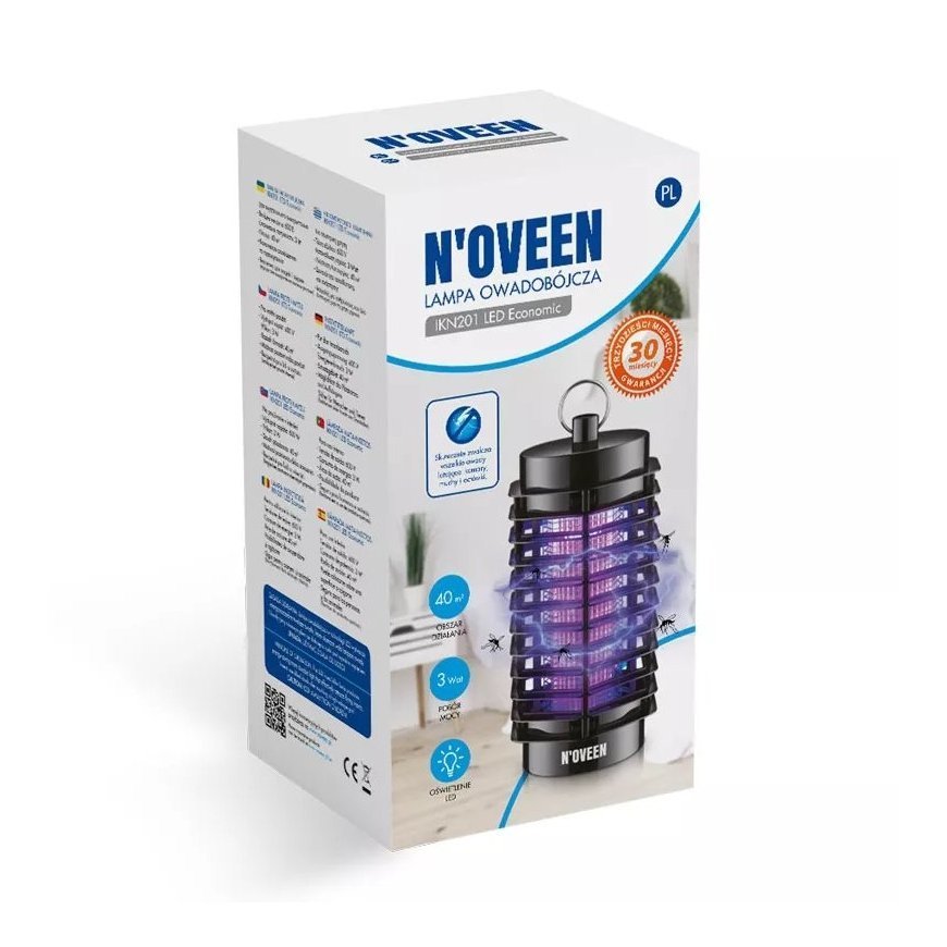 Insecticide lamp N'oveen IKN201 LED Economic – 3