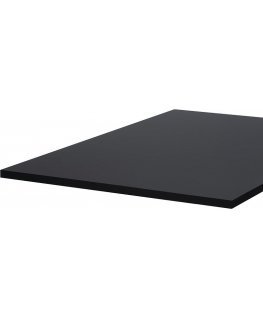 Elfen Ergodesk table top, 70 x 60 cm, matt black, Antifingerprint surface