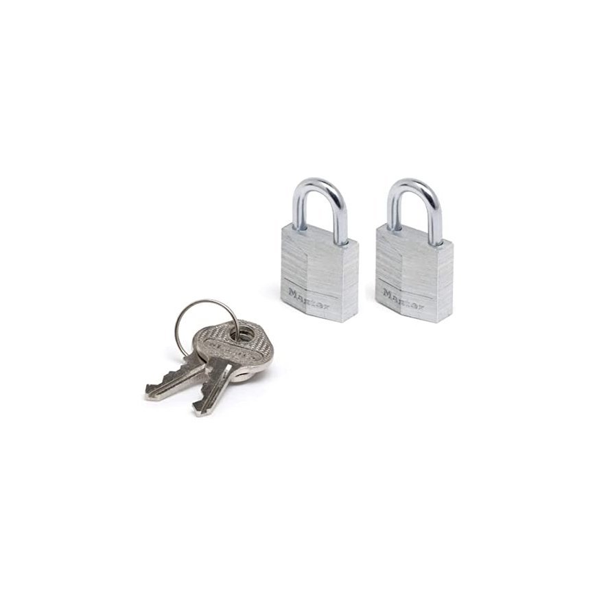 Master Lock 2 Padlocks 20mm 9120EURTCC