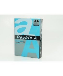 Color paper Double A, 80g, A4, 500 sheets, Deep Blue