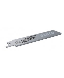 Bahco Karbidinės tiesinio pjūklo geležtės su deimantiniu grūdėtumu 150mm*1,23mm ketui, plytelėms ir keramikai 2vnt