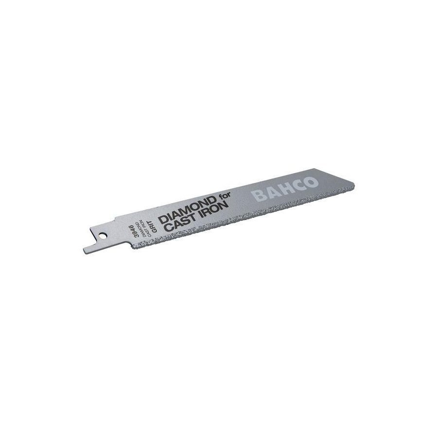 Bahco Karbidinės tiesinio pjūklo geležtės su deimantiniu grūdėtumu 150mm*1,23mm ketui, plytelėms ir keramikai 2vnt