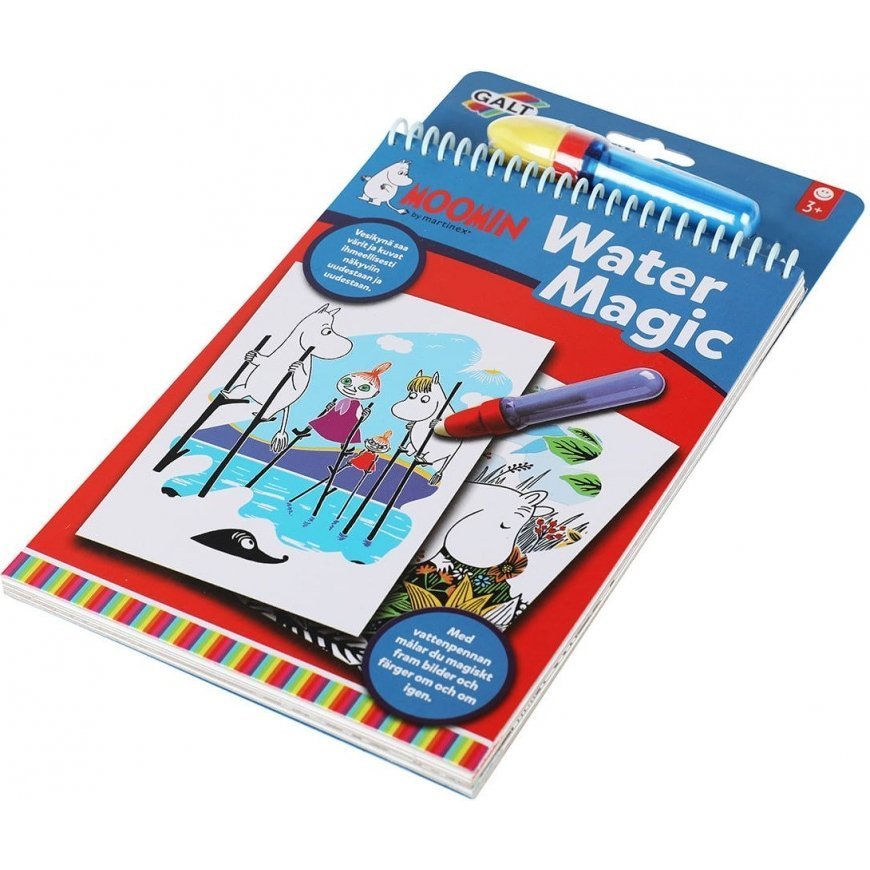 Muumi Moomin Water Magic Leaflet coloring