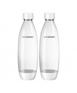 1 litre Fuse bottles - White Two-pack for the dishwasher