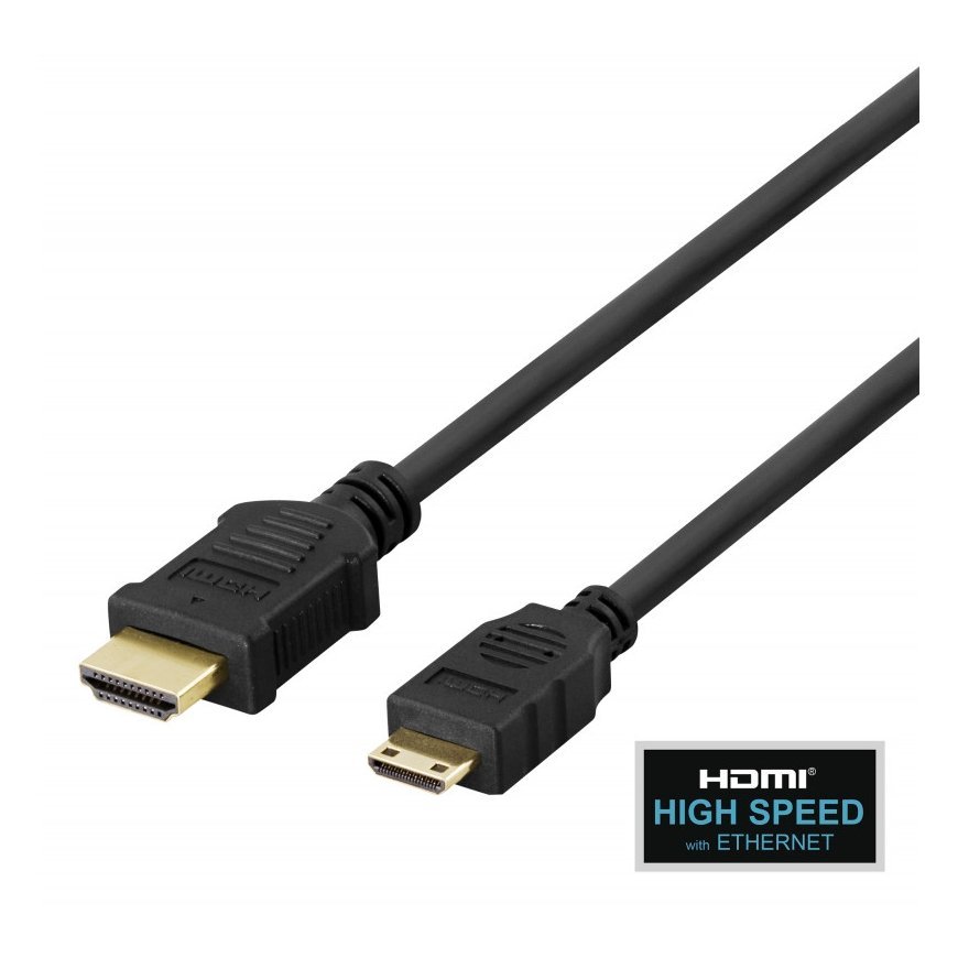 Deltaco Cable DELTACO HDMI - mini