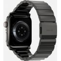 Nomad Stainless Steel Band -metalliranneke, Apple Watch 42 / 44 / 45 mm, grafiitti Nomad Stainless Steel Band -metalliranneke, Apple Watch 42 / 44 / 45 mm, grafiitti