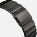 Nomad Stainless Steel Band -metalliranneke, Apple Watch 42 / 44 / 45 mm, grafiitti Nomad Stainless Steel Band -metalliranneke, Apple Watch 42 / 44 / 45 mm, grafiitti