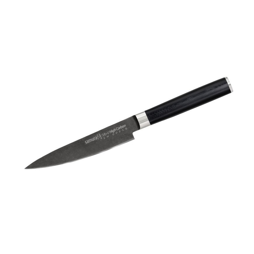 Samura MO-V Stonewash комплект 3х ножей (Шеф , Универсальный, Овощной) из AUS 8 Японской из стали 59 HRC – 4