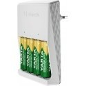 VARTA Plug Charger -latauslaite + 4 x AA 2100mAh (57606) akkuparistoja VARTA Plug Charger -latauslaite + 4 x AA 2100mAh (57606) akkuparistoja