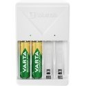 VARTA Plug Charger -latauslaite + 4 x AA 2100mAh (57606) akkuparistoja VARTA Plug Charger -latauslaite + 4 x AA 2100mAh (57606) akkuparistoja