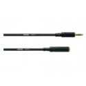 Cordial CFS 5 WY audiokaabel 5 m 3.5mm Must Cordial CFS 5 WY audiokaabel 5 m 3.5mm Must