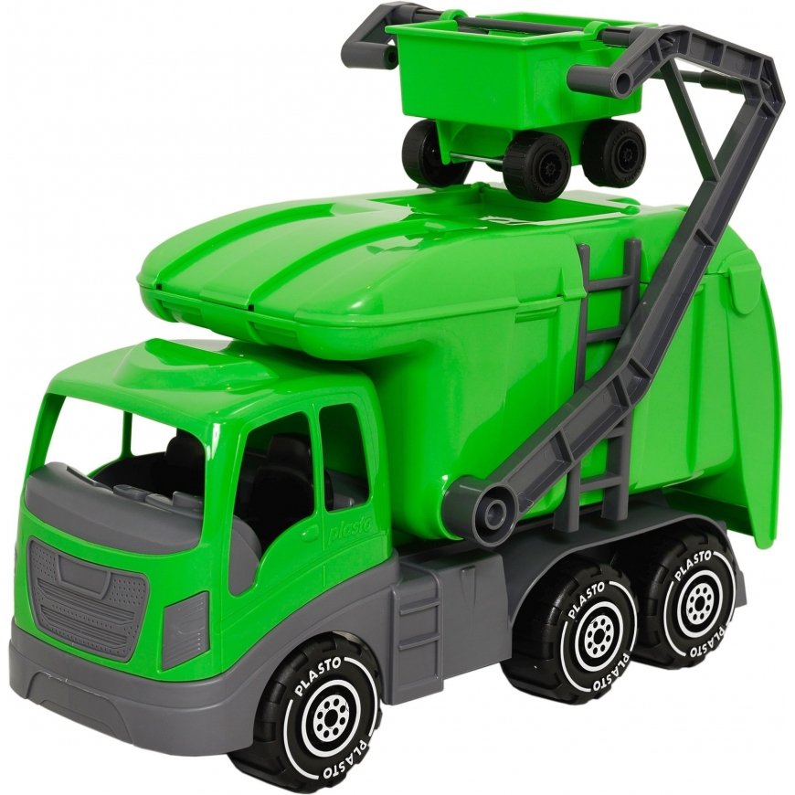 Plasto Recycling car, 40 cm, green