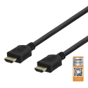 HDMI cable DELTACO Premium High Speed, 4K UHD, 3m, black / HDMI-1030-K / 00100010