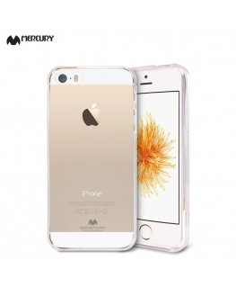 Mercury Jelly Супер-тонкий задний чехол для Apple iPhone 5 / 5S / iPhone SE Прозрачный