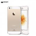 Mercury Jelly Īpaši plāns telefona aizmugures maks-apvalks priekš Apple iPhone 5 / 5S / iPhone SE Caurspīdīgs Mercury Jelly Īpaši plāns telefona aizmugures maks-apvalks priekš Apple iPhone 5 / 5S / iPhone SE Caurspīdīgs