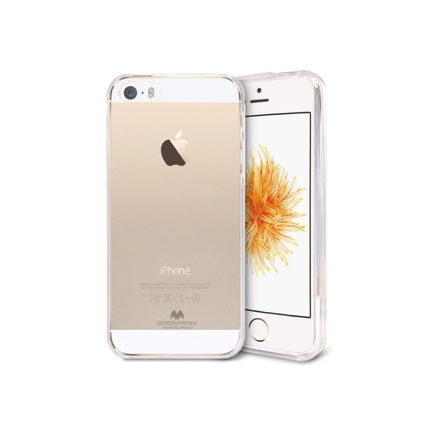 Mercury Jelly Супер-тонкий задний чехол для Apple iPhone 5 / 5S / iPhone SE Прозрачный – 2
