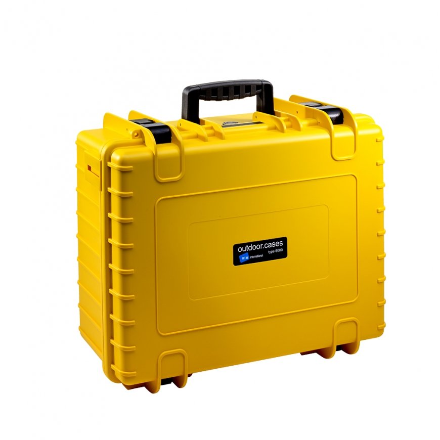 B&W Outdoor Case 6000 empty yellow – 2