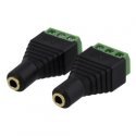 Deltaco TBL-1008 cable gender changer 3.5mm 3-pin Terminal Black Deltaco TBL-1008 cable gender changer 3.5mm 3-pin Terminal Black