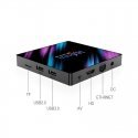 Riff H96 16GB 4K Мультимедиа консоль Smart TV Box 4GB + 16GB Android 10.0 Wi-Fi / BT Rockchip RK3318 Черный