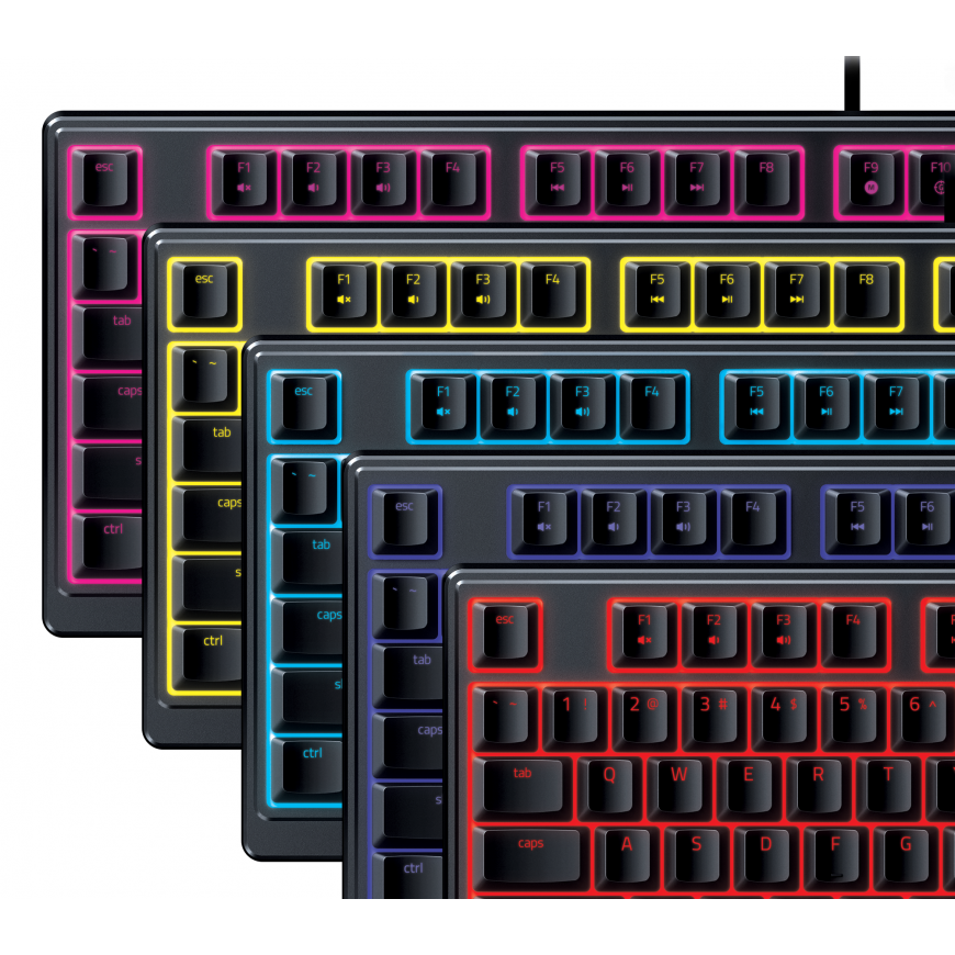 Razer Gaming Keyboard Ornata V3 X RGB LED light, RU, Wired – 7