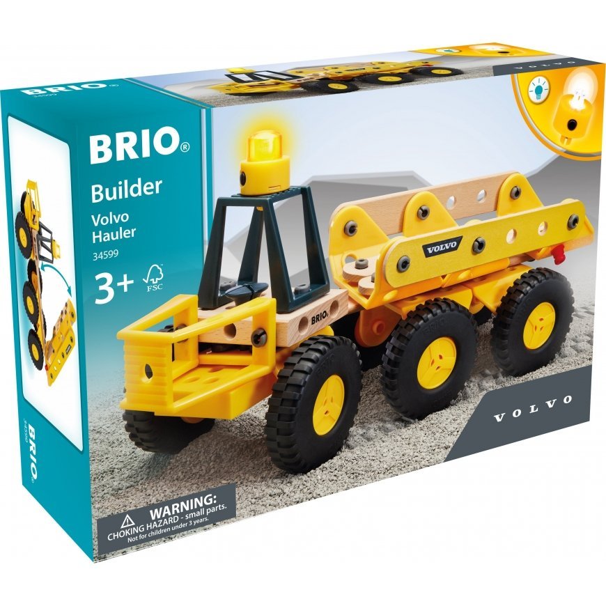 BRIO Builder 34599 - Volvo nosturi – 2