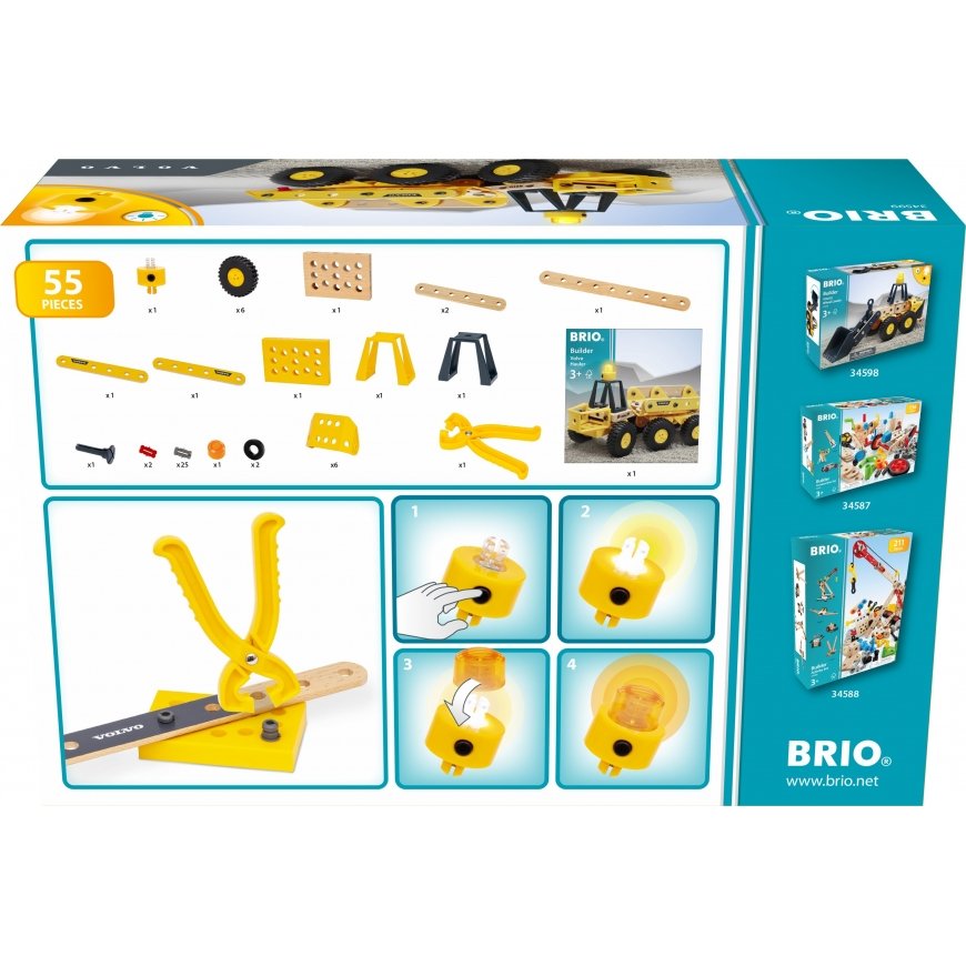 BRIO Builder 34599 - Volvo crane – 10