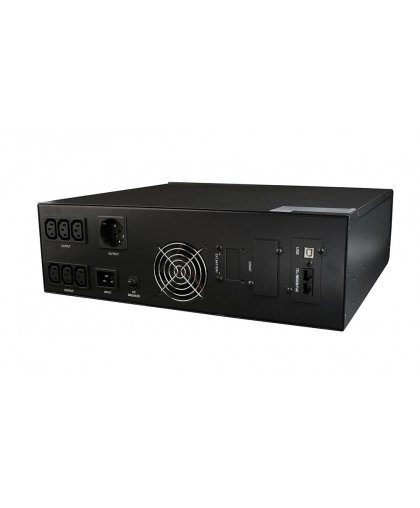 ENERGIJOS UPS AVARINIO TIEKIMO UPS CLEAN SINUS LINE INTERACTIVE 3000VA RACK / TOWER 19 ", 3.4U, 6X C13, 1X SCHUKO, RJ11, US – 3