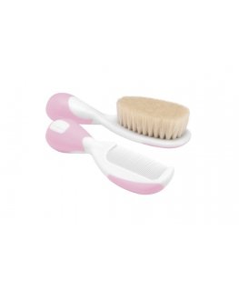 Chicco 00006569100000 matu suka un ķemme Matu ķemme Rozā, Balts 2 pcs