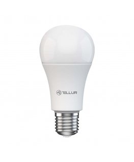 Tellur Smart WiFi Bulb E27, 9W, white/warm/RGB, dimmer