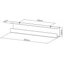 ErgoWork Steel Cable Rack -johtokouru, musta ErgoWork Steel Cable Rack -johtokouru, musta