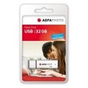 AgfaPhoto USB Flash Drive 2.0, 32GB USB atmintukas USB A tipo Sidabras AgfaPhoto USB Flash Drive 2.0, 32GB USB atmintukas USB A tipo Sidabras