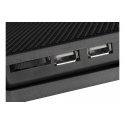Deltaco LTC-100 notebook cooling pad 39.6 cm (15.6") 1400 RPM Black Deltaco LTC-100 notebook cooling pad 39.6 cm (15.6") 1400 RPM Black