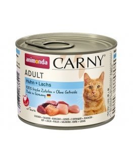 ANIMONDA Cat Carny Adult Chicken with salmon - wet cat food - 200g