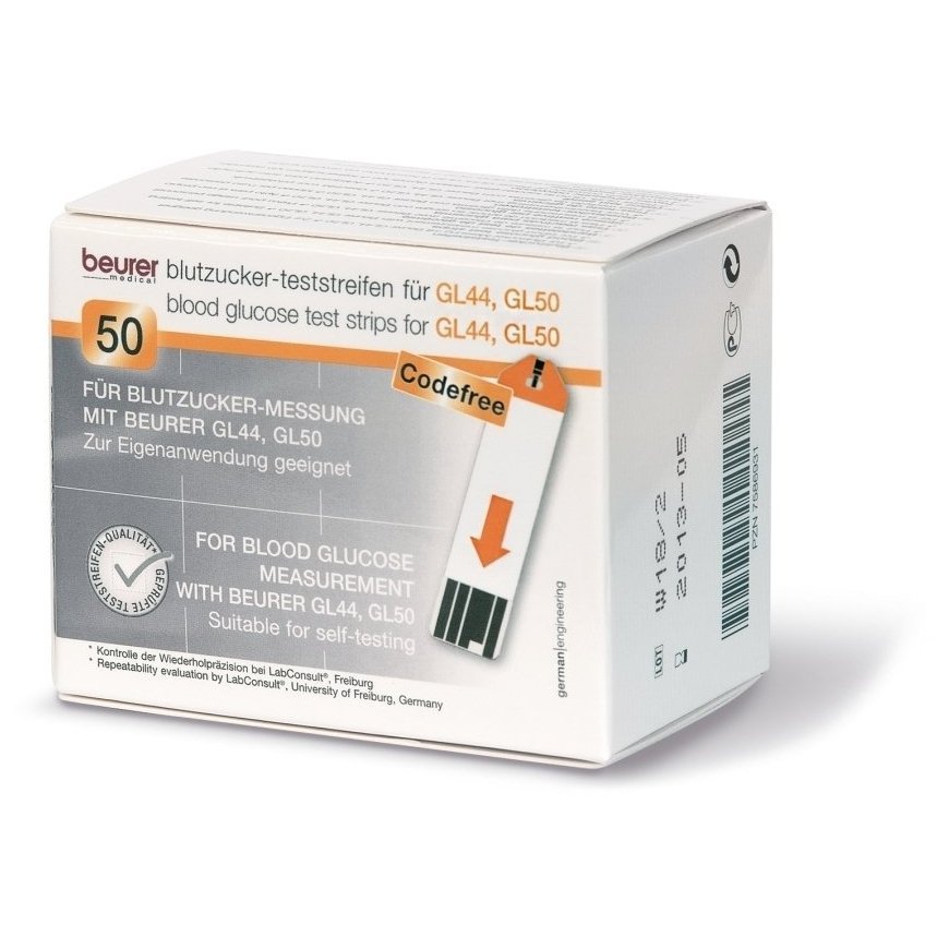 Beurer GL44 test strips for blood