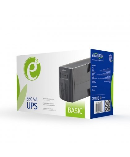 VIRTALÄHDE UPS AVR 650VA 2X SCHUKO – 4