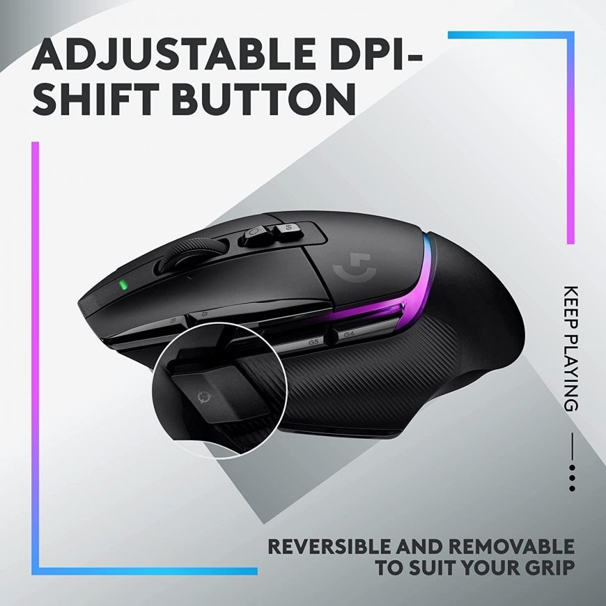 Pelė LOGITECH G502 X PLUS - Juodas/PREMIUM - EER2 – 2
