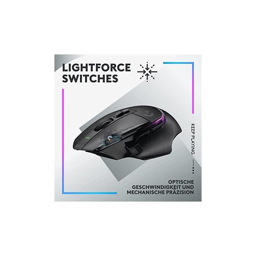 Mouse LOGITECH G502 X PLUS - Black/PREMIUM - EER2 – 6
