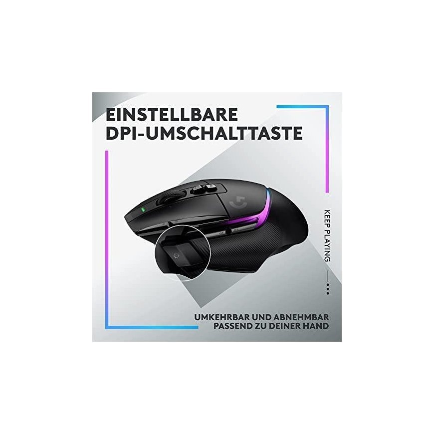 Mouse LOGITECH G502 X PLUS - Black/PREMIUM - EER2 – 10