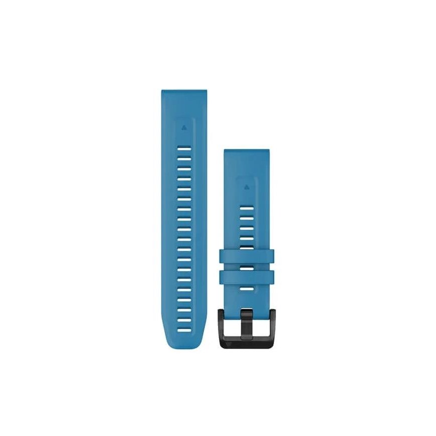 Acc, quatix 7, 22mm QuickFit Cirrus Blue Silicone Band